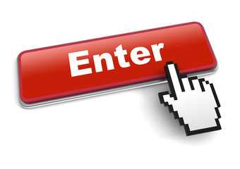 enter concept 3d illustration isolated