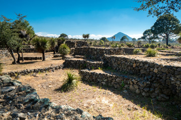 Cantona, Puebla, Mexico - a mesoamerican archaeoligical site with only few visitors