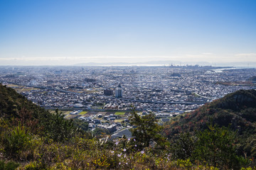 高砂市北部の風景