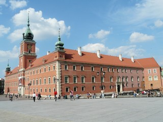 Obraz premium WARSZAWA , POLSKA-ZAMEK KRÓLEWSKI