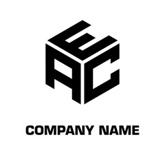 logo initial letter font alphabet for a company and industrial