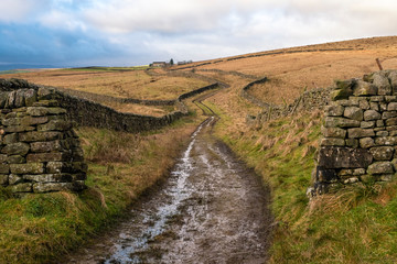 Green lanes between Helifield and Settle in the Yorkshire Dales