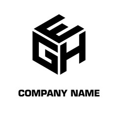 logo initial letter font alphabet for a company and industrial
