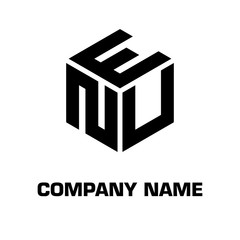 logo initial letter font alphabet for a company and industrial