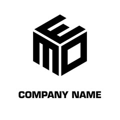 logo initial letter font alphabet for a company and industrial