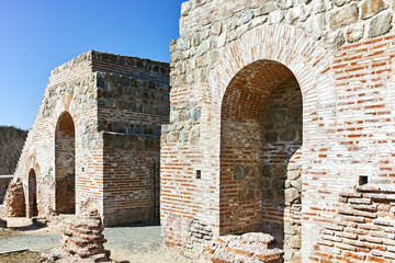 Ruins of Ancient Roman fortress The Trajan's Gate, Bulgaria