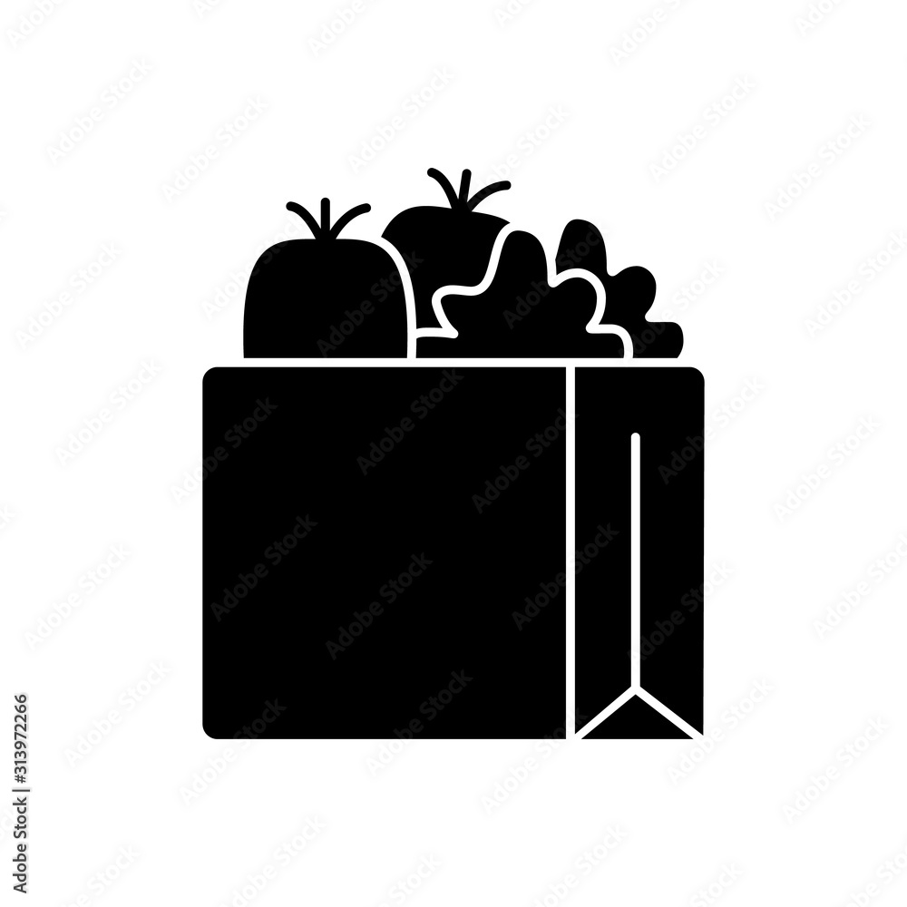 Poster vegetable diet icon. simple diet icons for ui and ux, website or mobile application