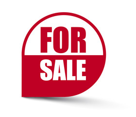 red vector banner for sale