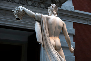 Male Statue at the Met