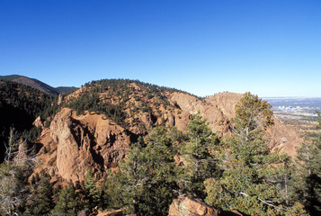 Fototapeta na wymiar Mt. Cutler, Pikes Peak Region, Colorado