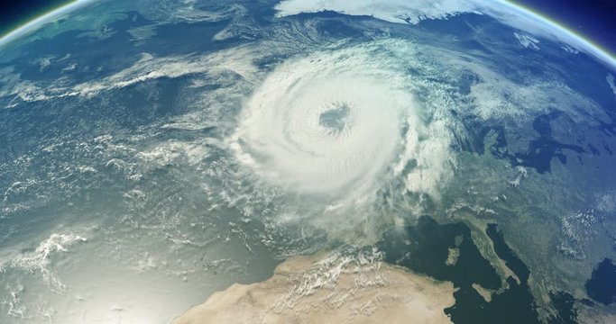 Hurricane From Space