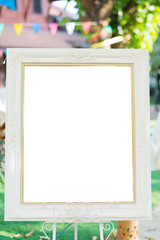 photo frame, blank frame for text
