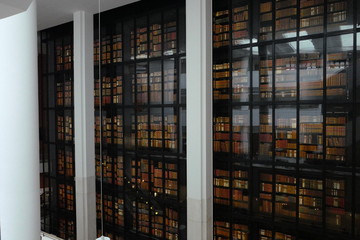 ロンドン 美しい たくさんの本 整列 本棚