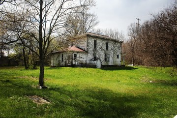 Plakat Abandoned Farm House