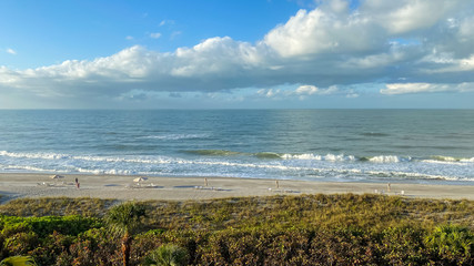 The beach in Longboat Key, Florida