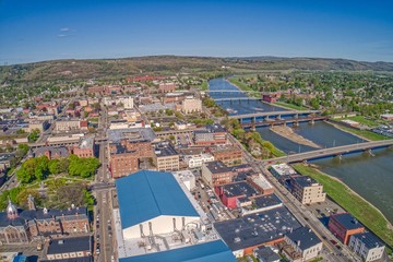 Elmira is a Town in Upstate New York on the Chemung River