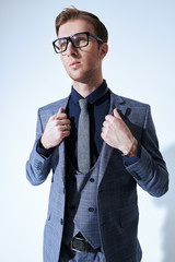 confident young businessman