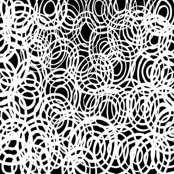 Grunge brush pattern. Texture. White and black vector. © Марианна Барышникова