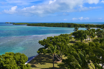 Coastal scenery in the Florida Keys, USA
