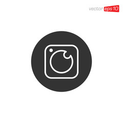Camera Photography Logo Icon Vector