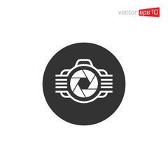 Camera Photography Logo Icon Vector