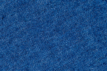 Detail of nice blue jeans textile tuxture for background with vintage tone.