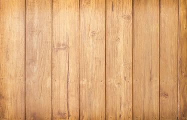 Obraz premium Wooden wall texture brown color in vertical seamless patterns on dark modern interior background