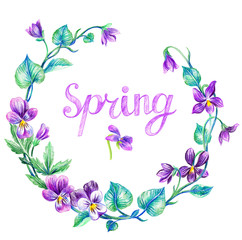Lettering Spring