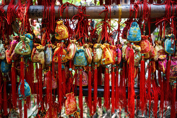 Souvenir shops located at Jinli Ancient Street