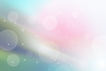 the ligth bokeh on color abstract background