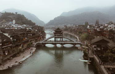 Fenghuang Old Town in Hunan, China