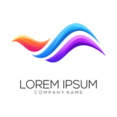 Fototapeta premium paradise bird logo design vector