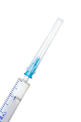 Medical injection syringe