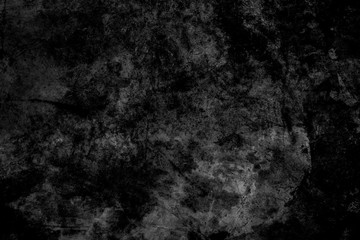 Naklejka na ściany i meble Old wall texture cement dark black gray background abstract grey color design are light with white gradient background.