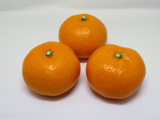 べにばえ（みかん品種、白バック）