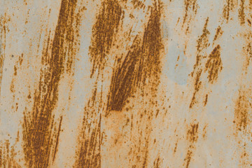 Rusty painted metall. Old rusty painted metall texture