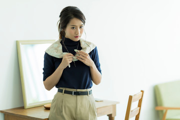 若い女性