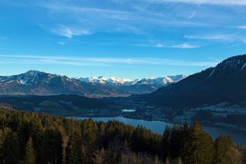 Fototapeta na wymiar Alpsee - Immenstadt - Allgäu - Berge