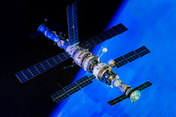 Space station Sputnik