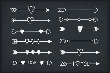 Arrows with Hearts