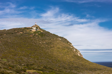 The lighthouse of Cape Point near Cape Town, South Africa