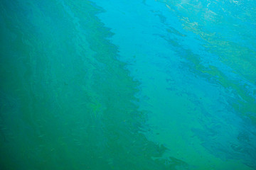 Slick industry oil fuel spilling water pollution