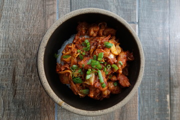 Kimchi Rice Bowl