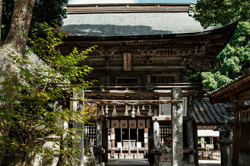 The shrines in Fukuoka.