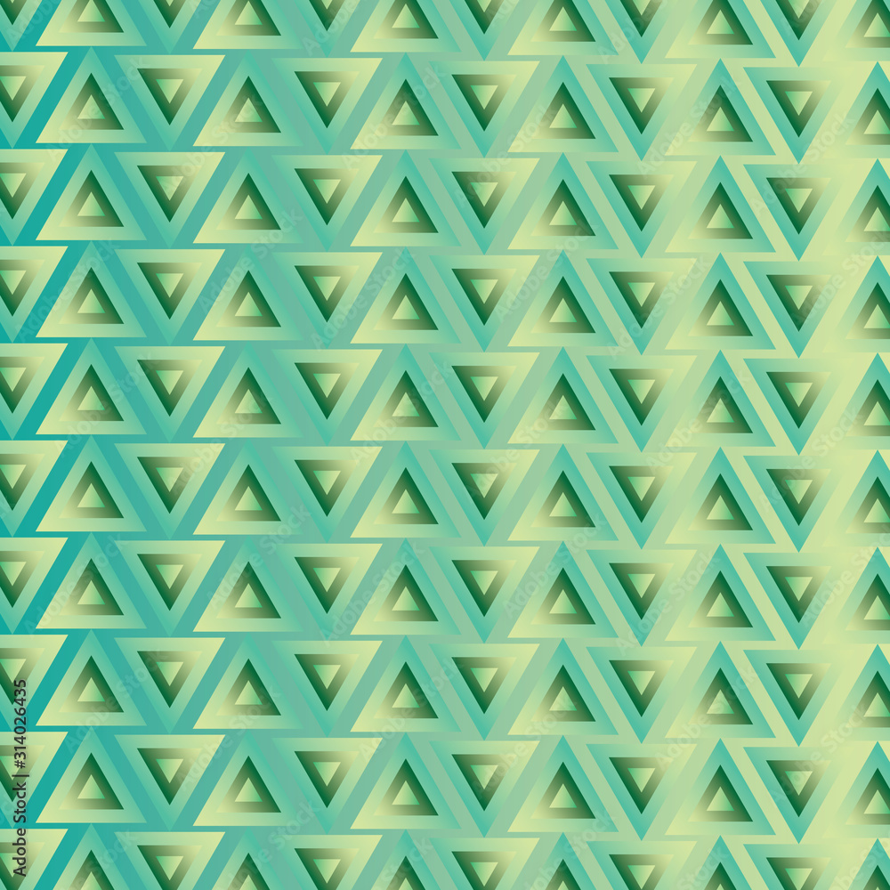 Poster triangular abstract background