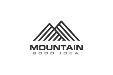 Mountain Logo Icon Design Vector