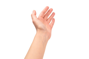 Obraz premium Woman hands wanting or asking for something