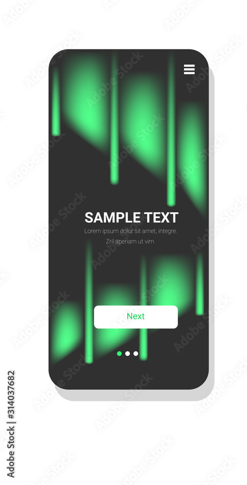 Poster dynamical colored forms abstract background gradient banner fluid color template modern graphic elem