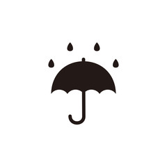 Keep dry icon symbol vector illustration