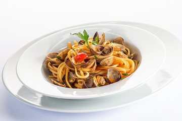 spaghetti con vongole